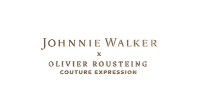 Johnnie Walker x Olivier Rousteing Couture Expression Logo