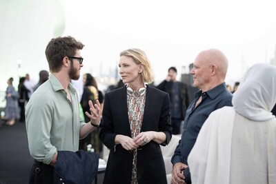 Andrew Garfield e Cate Blanchett