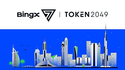 BingX celebra 7 Anos com Grandes Festividades na TOKEN2049 Dubai (PRNewsfoto/BingX)