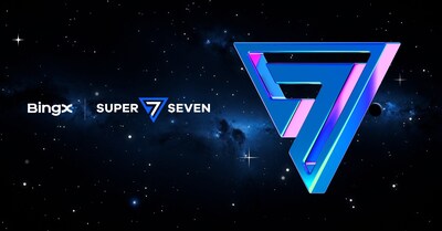 Super Seven: BingX lança campanha de aniversário de US$ 2,2 milhões com jogos e prêmios (PRNewsfoto/BingX)