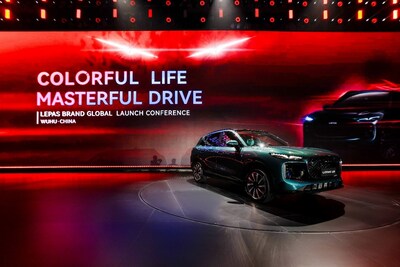 L8 no evento de lançamento do LEPAS (PRNewsfoto/Chery Automobile Co., Ltd.)