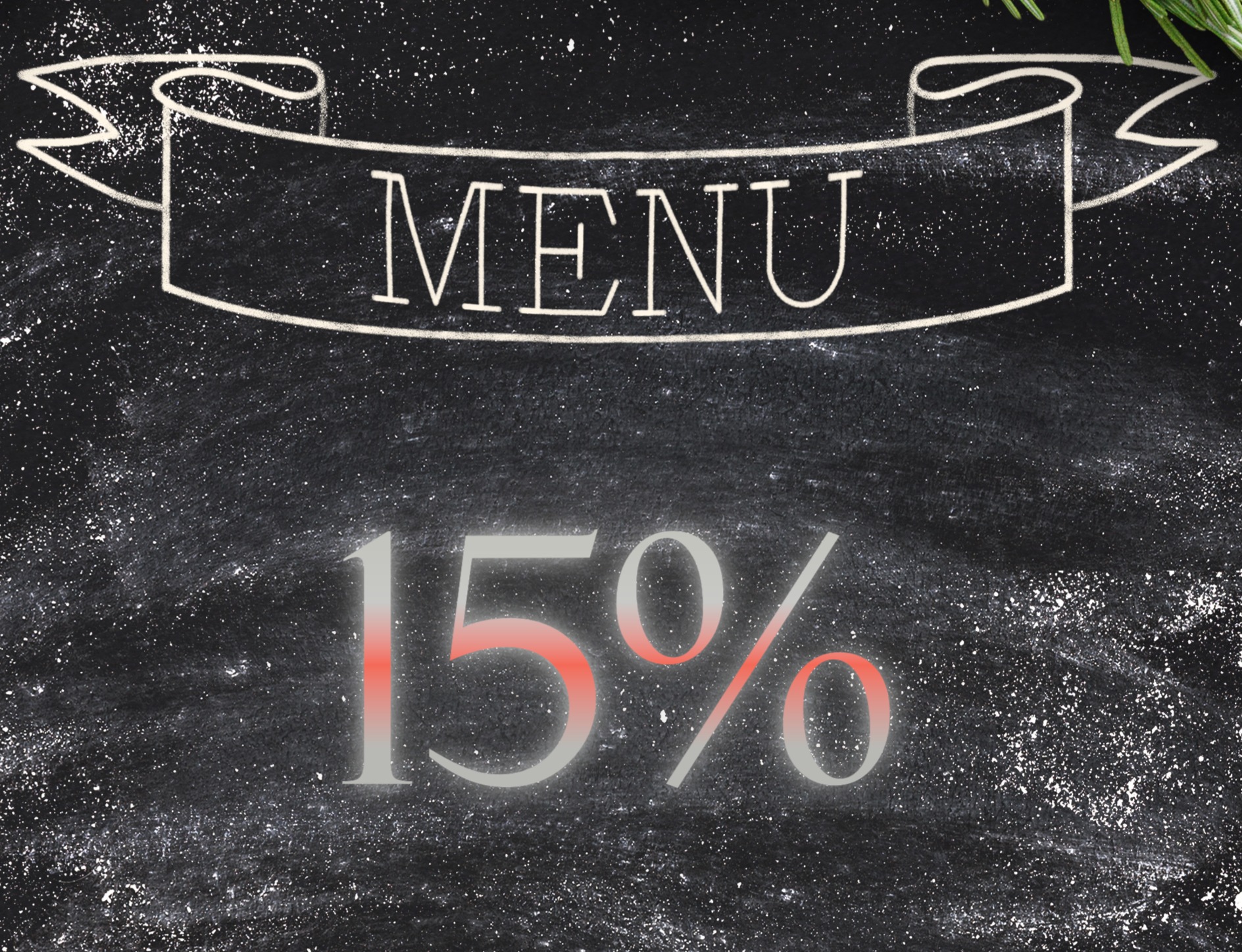 Juros no menu