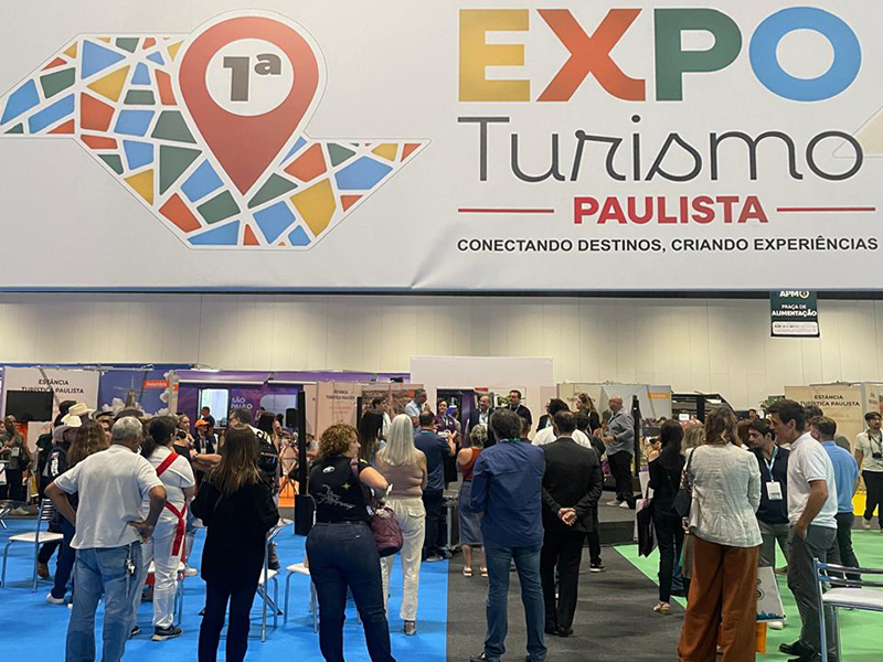 EXPO Turismo Paulista consolida est&acirc;ncias como vitrine