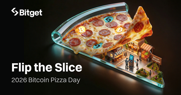Bitget Dá Uma Virada na ?Cripto Morreu? com a Campanha ?Flip the Slice? do Bitcoin Pizza Day