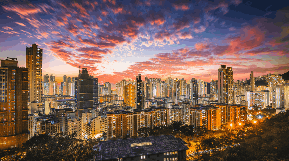 Skyline de São Paulo representa crescimento do mercado imobiliário em 2026.