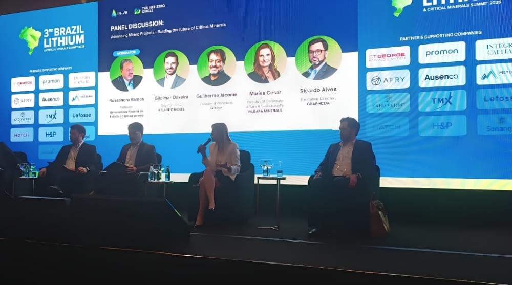 Marisa Cesar destaca a importância de políticas públicas e incentivos para fortalecer a competitividade do Brasil na cadeia de minerais críticos.