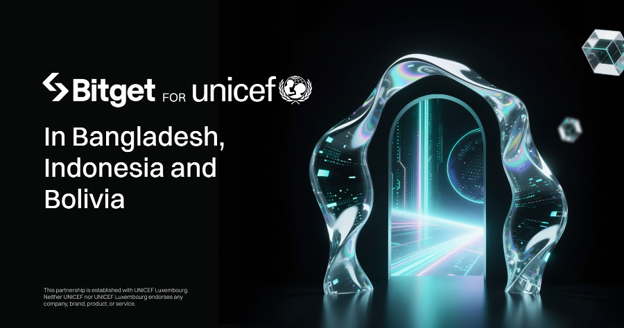 Bitget Apoia Expans&atilde;o do Game Changers Coalition do UNICEF em Bangladesh, Indon&eacute;sia e Bol&iacute;via.