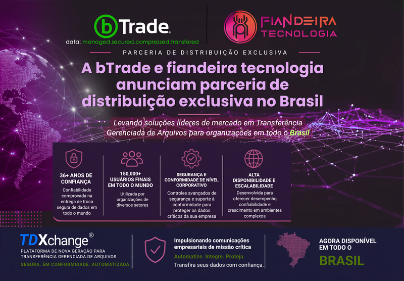 A bTrade e fiandeira anunciam parceria estratégica no Brasil
